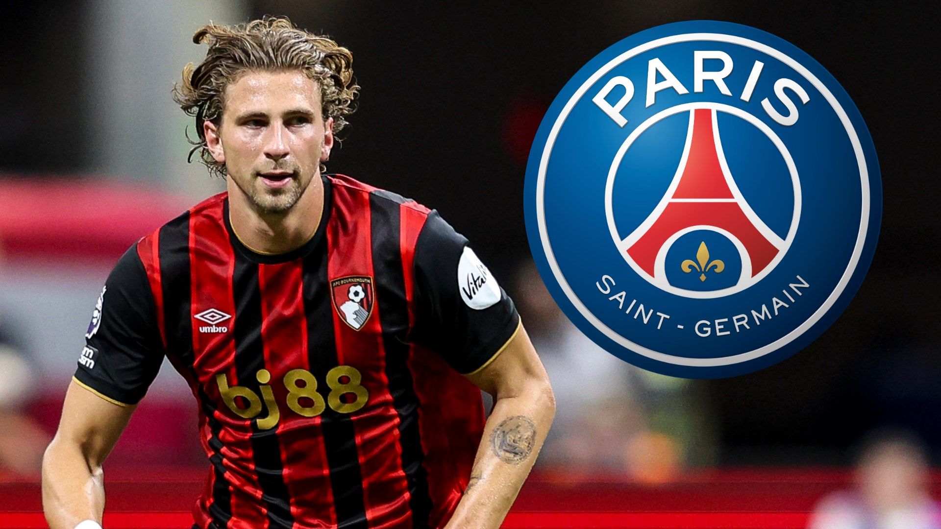 PSGがボーンマスDFザバルニーを最大110億円で獲得…クラブ史上初の